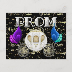 Invitación Un Fiesta real del PROM - SRF