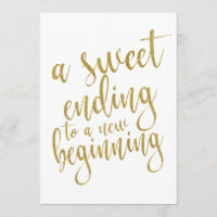 Un final dulce para un nuevo comienzo señal asequi