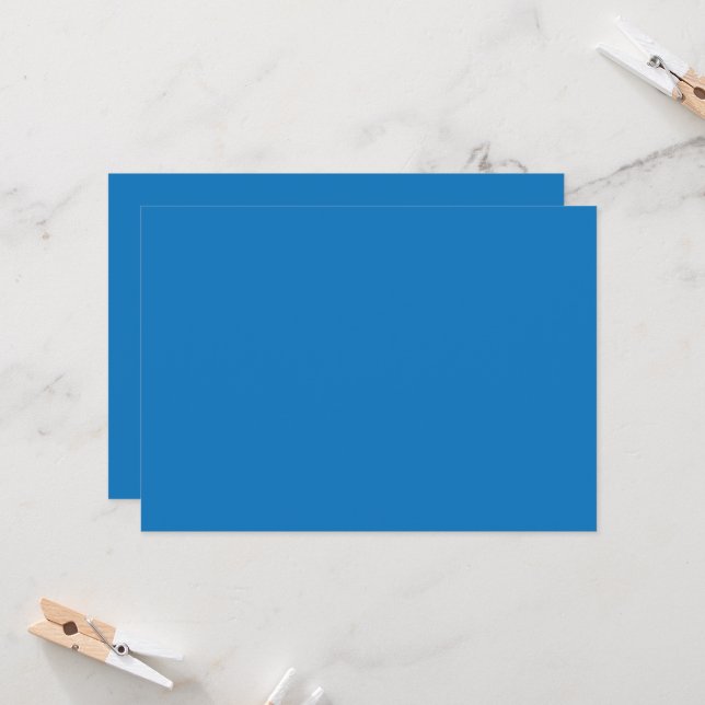 Invitación un fondo azul con (Anverso/Reverso In Situ)