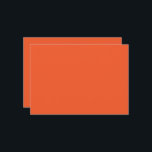 Invitación un fondo naranja con un<br><div class="desc">El diseño es un cuadrado naranja grande y luminoso de color uniforme y textura suave. El tono naranja es consistente en toda la plaza,  creando un ambiente vibrante y acogedor.</div>