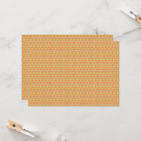 un fondo naranja y amarillo con un patrón