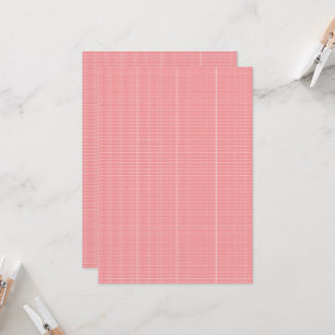 Invitación un fondo rojo y blanco con un patrón