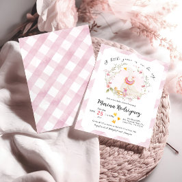 Invitación Un ganso está en camino de la ducha de bebé Invite