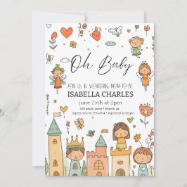 Invitación Un hombrecito está en camino