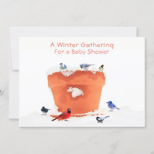 Invitación Un invierno neutral de género en Baby Shower:Invit