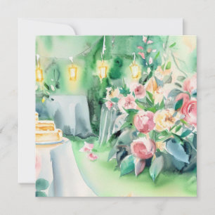 Invitación Un Jardín Encantado: Tea Soiree, Un Baby Shower