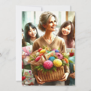 Invitación Un lienzo de gratitud