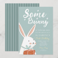 Un lindo conejo blanco, un conejo que cumple un cu