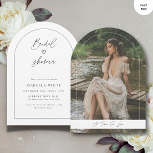 Invitación Un Momento Para El Amor, Moderna Foto Del Arco De 