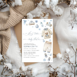 Invitación Un morillo de ropa de bebé Baby Shower