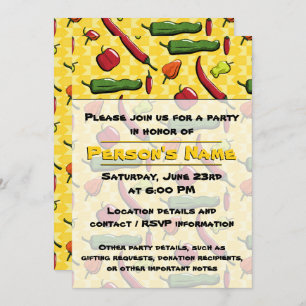 Invitación Un mundo de pimientos chilenos invitados a la fies