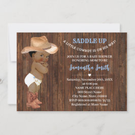 Invitación Un niño de la AA en su camino hacia Baby Shower az