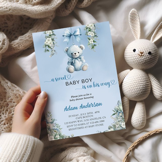 Invitación Un niño dulce está en camino - Usa Baby Shower (Subido por el creador)