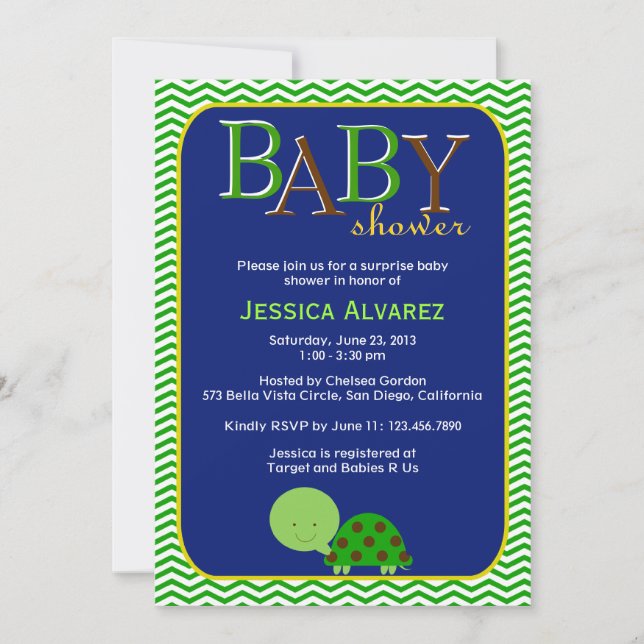 Invitación Un niño pequeño, bebé, bebé, Baby Shower (Anverso)