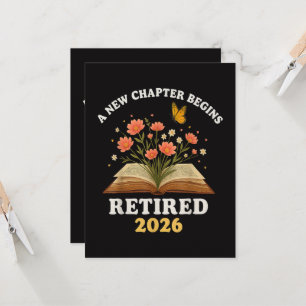Invitación Un Nuevo Capítulo Comienza Jubilado 2026