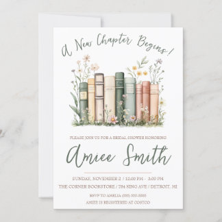 Invitación ¡Un nuevo capítulo comienza! Primavera Floral Desp