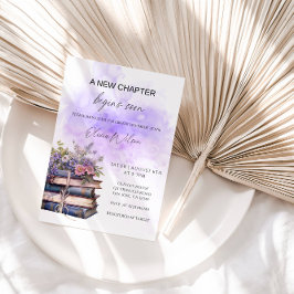 Invitación Un Nuevo Capítulo Comienza Pronto – Elegante Novia