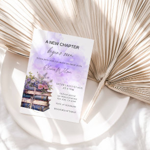Invitación Un Nuevo Capítulo Comienza Pronto – Elegante Novia