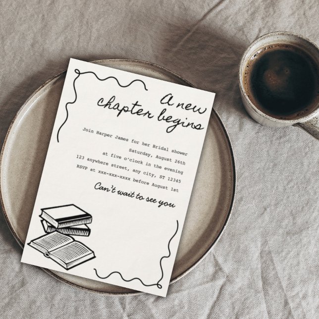 Invitación Un nuevo capítulo de ducha de novia (Subido por el creador)