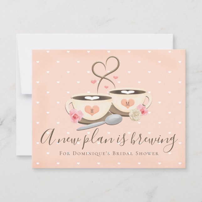 Invitación Un nuevo plan está preparando un cambio de plan de (Anverso)