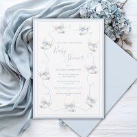 Un pajarito me dijo Azul Vintage Baby Shower