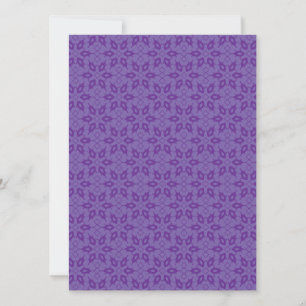Invitación Un papel de envoltura blanco con un patrón repetid