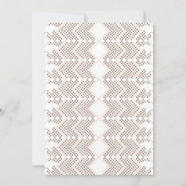 Invitación Un patrón geométrico repetido con formas de diaman