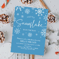 Un pequeño Baby Shower con copas de nieve