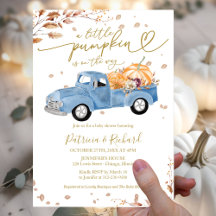 Un pequeño Baby Shower de calabaza