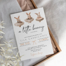 Un pequeño Baby Shower de conejito