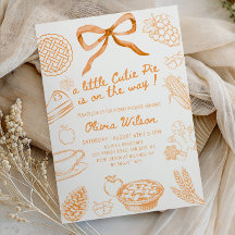 ¡Un pequeño bebé adorable está en camino! Invitaci