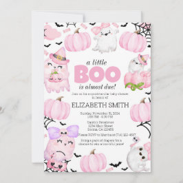 Invitación ¡Un Pequeño Boo está a punto de llegar! Baby Showe