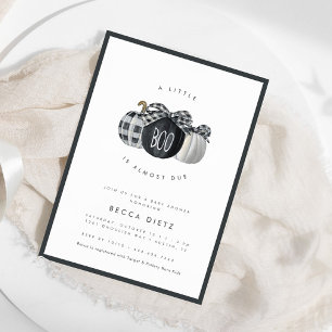 Invitación ¡Un Pequeño Boo está a punto de llegar! Baby Showe