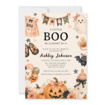 Un pequeño Boo está a punto de llegar Rosa Hallowe