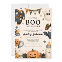 Un pequeño BOO está casi listo para Halloween Cump
