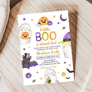 Invitación Un pequeño Boo Fantasma Baby Shower