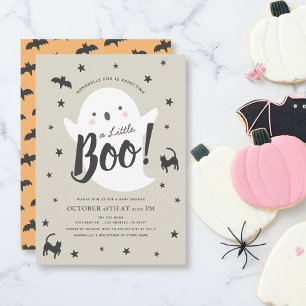 Invitación Un pequeño Boo Fantasma Baby Shower