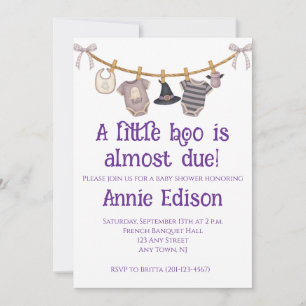 Invitación Un Pequeño Bote Casi Se Debe   Baby Shower de Hall