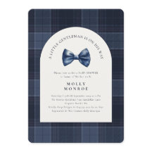 Un pequeño caballero está de camino a Baby Shower