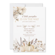 Un pequeño calabacín está en camino