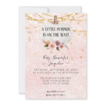 Un pequeño calabaza acuarela Flora de hilo I