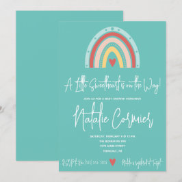 Invitación ¡Un Pequeño Cariño está en camino! Entrada de Baby