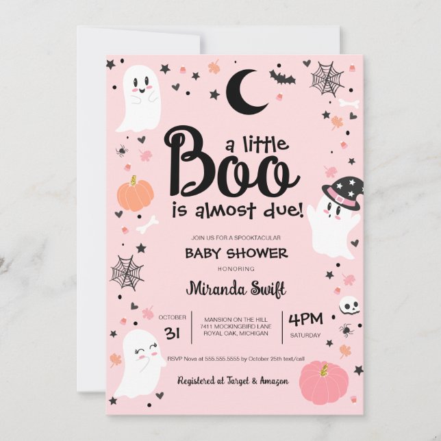 Invitación Un pequeño chichón casi se debe, lindo Baby Shower (Anverso)