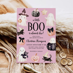 Invitación Un pequeño chicle casi se espera en Baby Shower de