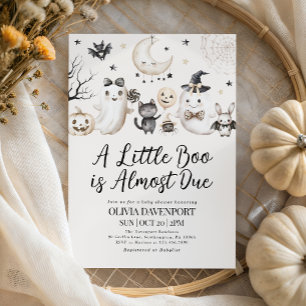 Invitación Un pequeño chicle casi se espera en Baby Shower de