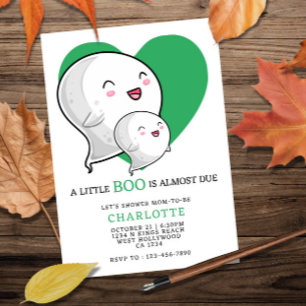 Invitación Un pequeño chicle casi se espera en Baby Shower de