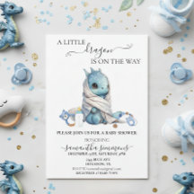 Un pequeño dragón está en camino a Baby Shower