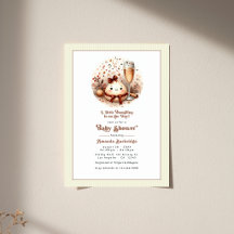 Un pequeño Dumpling Mocha Mousse Baby Shower