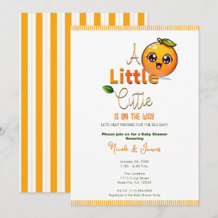 Invitación Un pequeño encanto está en camino: Baby Shower de