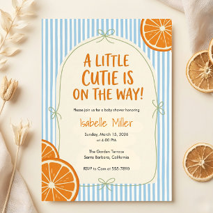 Invitación Un pequeño encanto está en camino Fiesta de Bebé